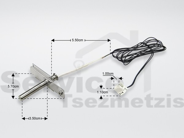 Gallery image 1 of ΓΝΗΣΙΟ ΑΙΣΘΗΤΗΡΙΟ ΘΕΡΜΟΚΡΑΣΙΑΣ PTC ΦΟΥΡΝΟΥ ΚΟΥΖΙΝΑΣ BOSCH SIEMENS PITSOS NEFF 550Ω 25C 423842