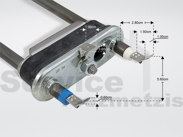Gallery image 2 of ΑΝΤΙΣΤΑΣΗ ΠΛΥΝΤΗΡΙΟY ΡΟΥΧΩΝ SIEMENS BOSCH ME ΤΡΥΠΑ 22.5CM 1900W 00265961