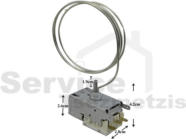 Gallery image 1 of ΘΕΡΜΟΣΤΑΤΗΣ ΨΥΓΕΙΟΥ BEKO K59-L2683