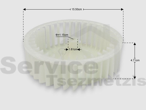 Gallery image 1 of ΓΝΗΣΙΑ ΦΤΕΡΩΤΗ ΜΟΤΕΡ ΣΤΕΓΝΩΤΗΡΙΟΥ ΙNDESIT HOT POINT WHIRLPOOL C00860600