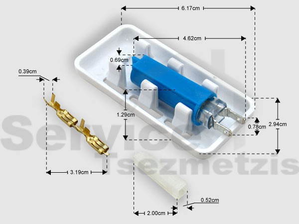 Gallery image 1 of ΑΙΣΘΗΤΗΡΑΣ ΘΕΡΜΟΚΡΑΣΙΑΣ ΨΥΓΕΙΟΥ SIEMENS 627548