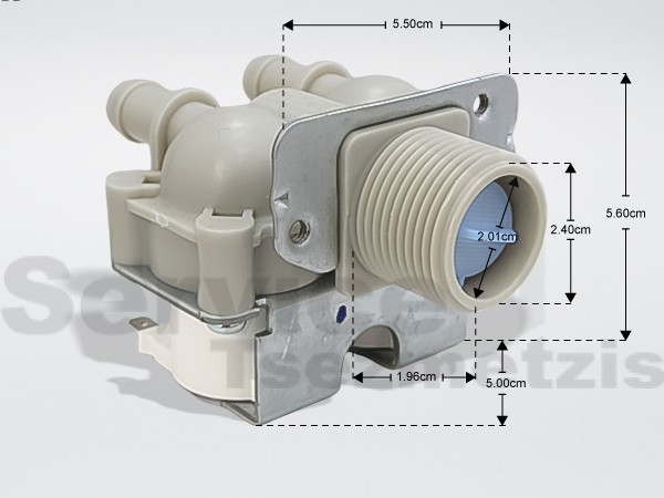 Gallery image 1 of ΒΑΛΒΙΔΑ ΠΛΥΝΤΗΡΙΟΥ ΡΟΥΧΩΝ  ΙΙ ΕΥΘΕΙΑ LG DC12 5220FR2067J