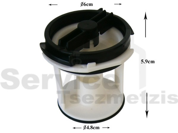Gallery image 1 of ΦΙΛΤΡO ΠΛΥΝΤΗΡΙΟY ΡΟΥΧΩΝ WHIRLPOOL ΚΟΥΜΠΩΤΟ 481936078363