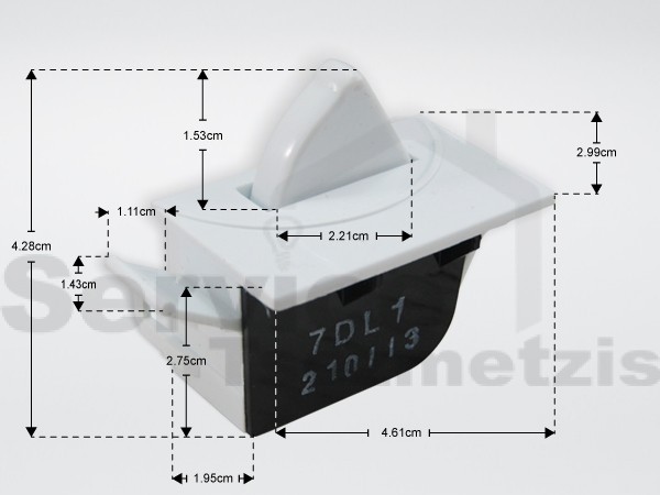Gallery image 1 of ΔΙΑΚΟΠΤΗΣ ΨΥΓΕΙΟΥ 4 ΕΠΑΦΩΝ SAMSUNG DA34-10120E