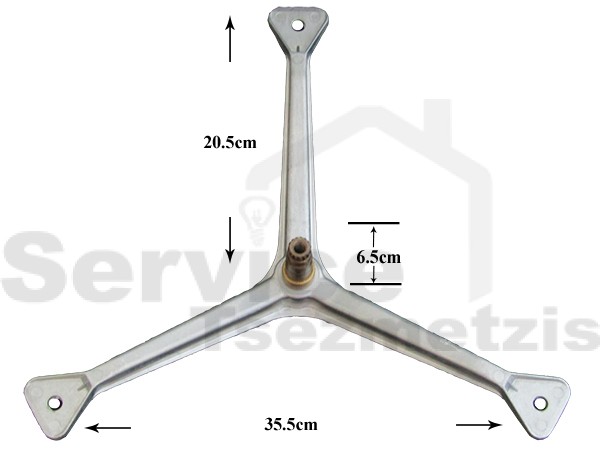Gallery image 1 of ΑΞΟΝΑΣ ΠΛΥΝΤΗΡΙΟΥ ΡΟΥΧΩΝ ARISTON 6203-6204 609959