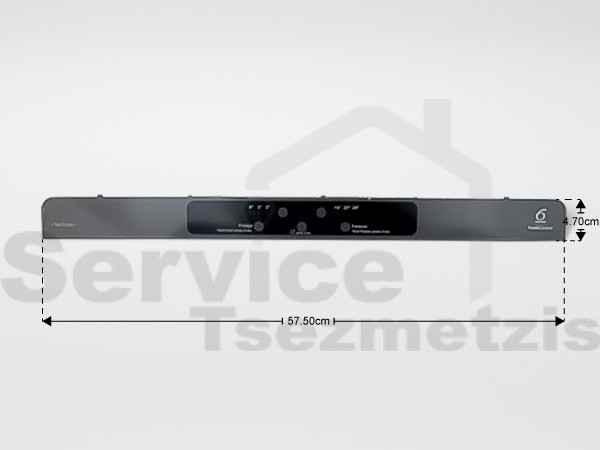 Gallery image 1 of ΚΑΛΥΜΜΑ ΠΛΑΚΕΤΑΣ ΨΥΓΕΙΟΥ WHIRLPOOL 481010554220