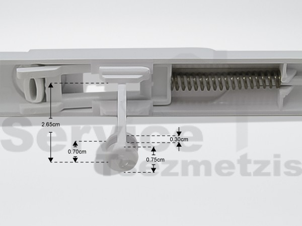Gallery image 2 of ΨΕΚΑΣΤΗΡΑΣ ΑΝΩ ΠΛΥΝΤΗΡΙΟΥ ΠΙΑΤΩΝ WHIRLPOOL 481227138354