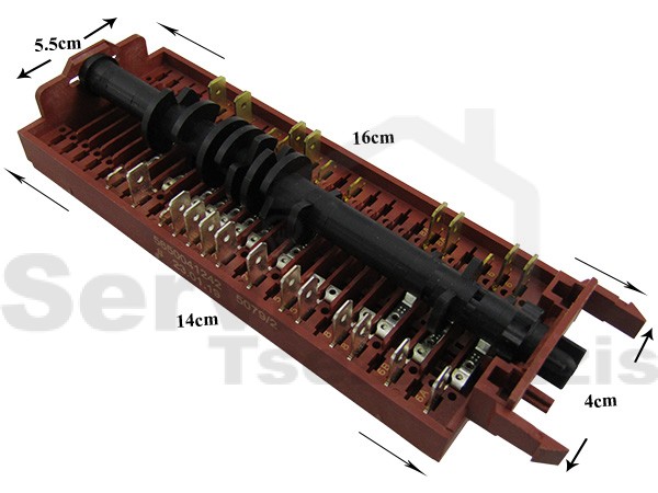 Gallery image 1 of ΔΙΑΚΟΠΤΗΣ ΕΠΙΛΟΓΗΣ ΦΟΥΡΝΟΥ SIEMENS 7 ΘΕΣΕΩΝ 18+8 ΕΠΑΦΕΣ 00495828