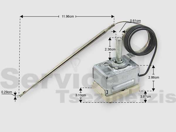 Gallery image 1 of ΘΕΡΜΟΣΤΑΤΗΣ ΚΟΥΖΙΝΑΣ AEG ARISTON INDESIT 50-250°C C00145486