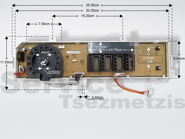 Gallery image 1 of ΠΛΑΚΕΤΑ ΠΛΥΝΤΗΡΙΟΥ ΡΟΥΧΩΝ SAMSUNG DC94-06481A