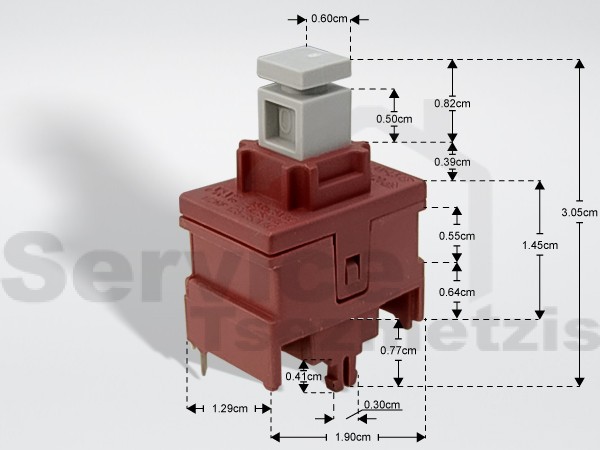 Gallery image 1 of ΔΙΑΚΟΠΤΗΣ ΣΚΟΥΠΑΣ SAMSUNG ON-OFF 8A 3403001090