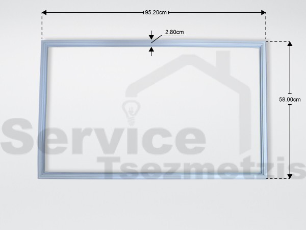 Gallery image 1 of ΛΑΣΤΙΧΟ ΠΟΡΤΑΣ ΣΥΝΤΗΡΗΣΗΣ ΨΥΓΕΙΟΥ ARISTON INDESIT C00114662