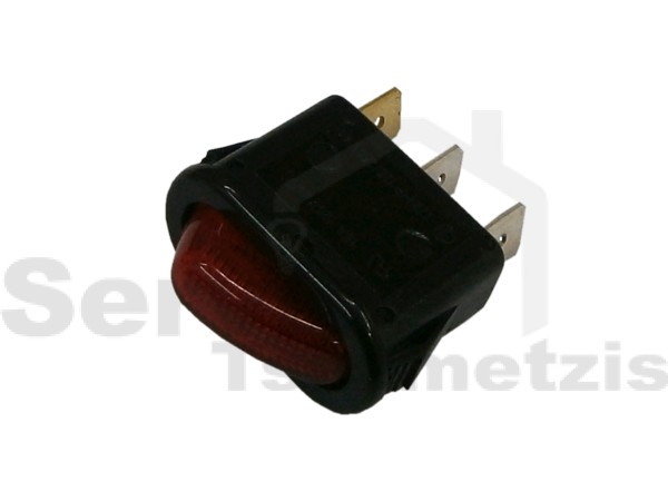Gallery image 1 of ΔΙΑΚΟΠΤΑΚΙ COMELUX 0036L ΚΟΚΚΙΝΟ ΟΝ-OFF