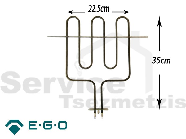 Gallery image 1 of ΑΝΤΙΣΤΑΣΗ ΚΟΥΖΙΝΑΣ IZOLA ΓΚΡΙΛ EGO 2000KW