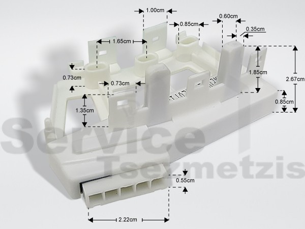 Gallery image 2 of ΑΙΣΘΗΤΗΡΑΣ ΣΤΡΟΦΩΝ ΠΛΥΝΤΗΡΙΟΥ LG 6501KW2002A