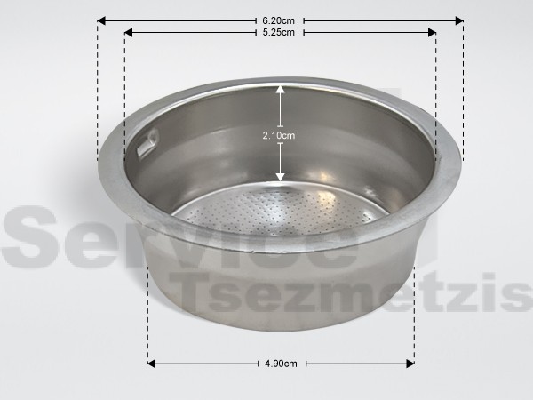 Gallery image 1 of ΦΙΛΤΡΟ 2 ΔΟΣΕΩΝ ΚΑΦΕΤΙΕΡΑΣ ΕSPRESSO DELONGHI 7313286069
