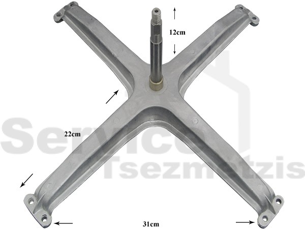 Gallery image 1 of ΑΞΟΝΑΣ ΠΛΥΝΤΗΡΙΟY ΡΟΥΧΩΝ  ARISTON ARDO 1X6201 / 1X6203