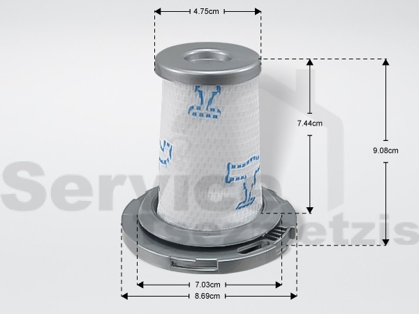 Gallery image 1 of ΦΙΛΤΡΟ ΣΚΟΥΠΑΣ STICK X-FORCE FLEX 8.60 ROWENTA ZR009006