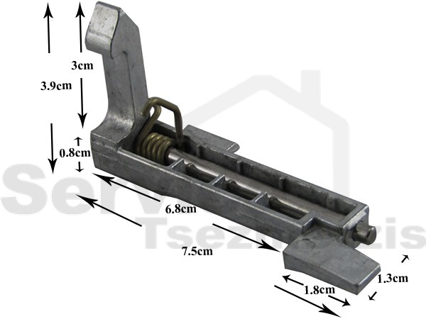 Gallery image 1 of ΓΑΝΤΖΟΣ ΠΟΡΤΑΣ ΠΛΥΝΤΗΡΙΟΥ ΡΟΥΧΩΝ BOSCH SIEMENS 00623234