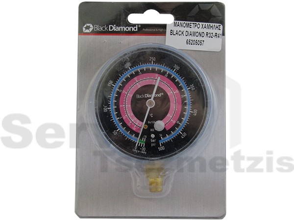 Gallery image 2 of ΜΑΝΟΜΕΤΡΟ 80ΜΜ R32/R410a BLACK DIAMOND ΧΑΜΗΛΗΣ ΠΙΕΣΗΣ