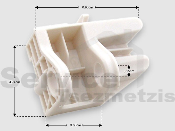 Gallery image 1 of ΓΝΗΣΙΑ ΒΑΣΗ ΑΜΟΡΤΙΣΕΡ ΑΡΙΣΤΕΡΗ AEG ELECTROLUX ZANUSSI 1327646004
