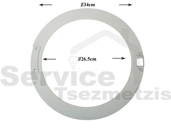 Gallery image 1 of ΠΛΑΙΣΙΟ ΠΟΡΤΑΣ ΠΛΥΝΤΗΡΙΟY ΡΟΥΧΩΝ SIEMENS BOSCH BALAY 00353804