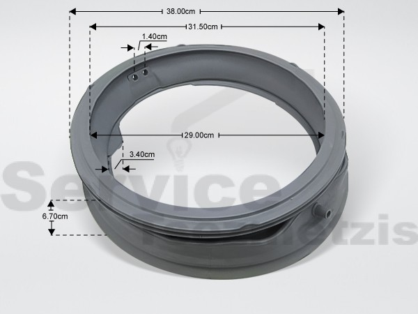 Gallery image 1 of ΛΑΣΤΙΧΟ ΠΟΡΤΑΣ ΠΛΥΝΤΗΡΙΟΥ ΡΟΥΧΩΝ LG MDS41955002