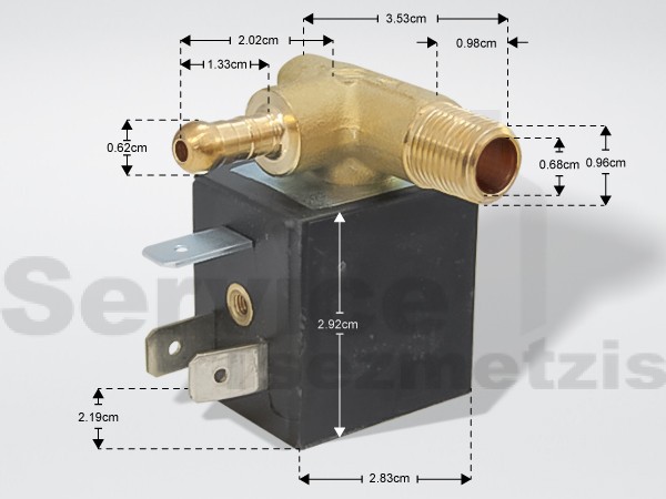 Gallery image 1 of ΒΑΛΒΙΔΑ ΑΤΜΟΣΥΣΤΗΜΑΤΟΣ ΓΩΝΙΑΚΗ ΔΕΞΙΑ CEME 4W 1/8 220V 5228105200