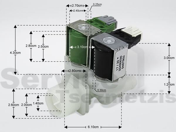 Gallery image 2 of ΒΑΛΒΙΔΑ ΠΛΥΝΤΗΡΙΟΥ ΡΟΥΧΩΝ  MIELE ΙΙ ΕΥΘΕΙΑ 05467902