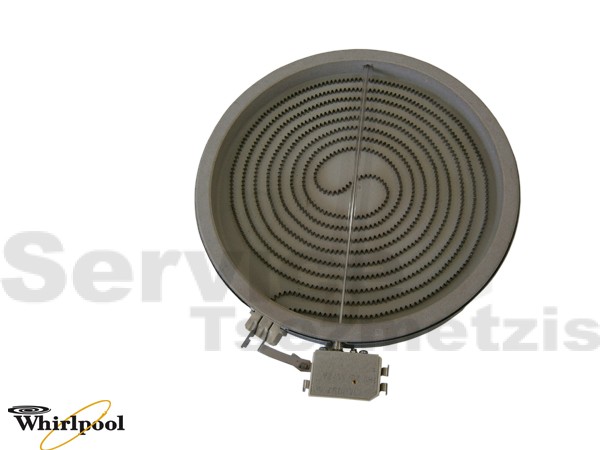 Gallery image 1 of ΕΣΤΙΑ ΚΟΥΖΙΝΑΣ ΚΕΡΑΜΙΚΗ 230ΜΜ 2100W WHIRLPOOL 481231018892