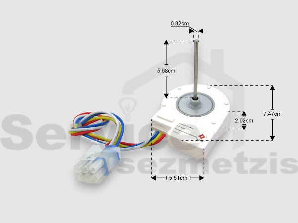 Gallery image 1 of ΑΝΕΜΙΣΤΗΡΑΣ ΚΑΤΑΨΥΞΗΣ ΤΥΠΟΥ GENERAL ELECTRIC 276112 9,75V 3,25W