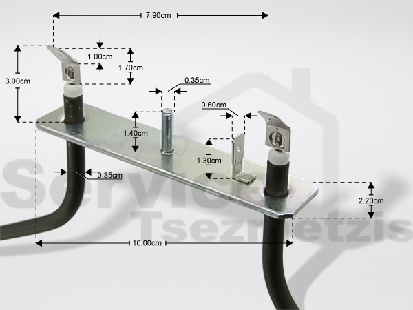 Gallery image 2 of ΑΝΤΙΣΤΑΣΗ ΚΟΥΖΙΝΑΣ ΚΑΤΩ ΜΕΡΟΣ ΤΕΚΑ 1000W 230V 99511212