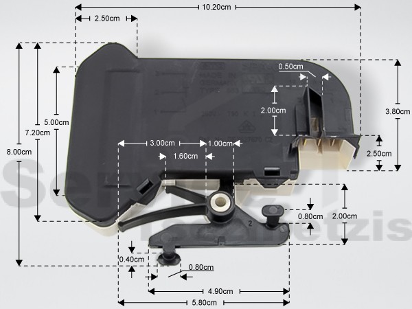 Gallery image 2 of ΘΕΡΜΟΔΙΑΚΟΠΤΗΣ ΠΛΥΝΤΗΡΙΟY ΡΟΥΧΩΝ MIELE GORENJE 587572