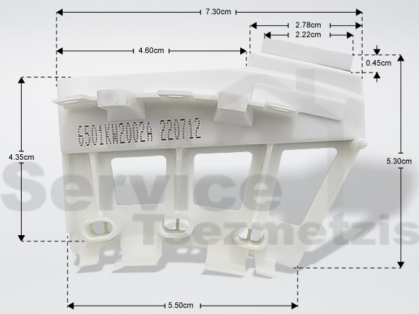 Gallery image 1 of ΑΙΣΘΗΤΗΡΑΣ ΣΤΡΟΦΩΝ ΠΛΥΝΤΗΡΙΟΥ LG 6501KW2002A