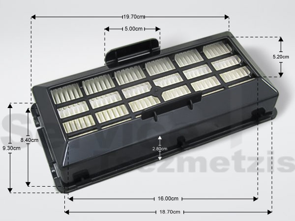 Gallery image 1 of ΦΙΛΤΡΟ ΣΚΟΥΠΑΣ SIEMENS VS07G BOCSH 00491669