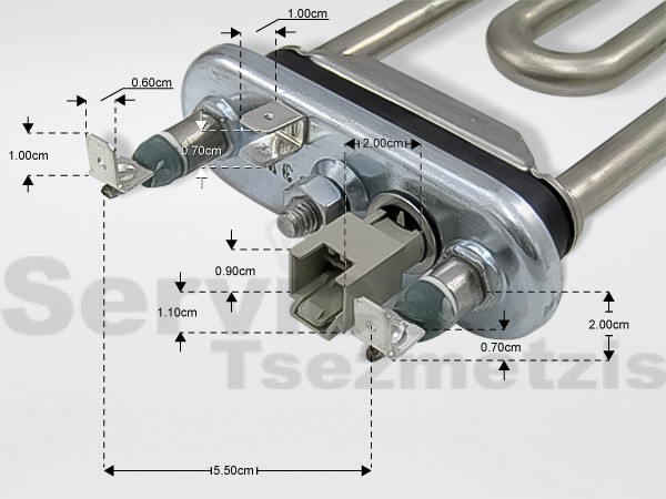 Gallery image 2 of ΑΝΤΙΣΤΑΣΗ ΠΛΥΝΤΗΡΙΟΥ ΡΟΥΧΩΝ ZANUSSI 1950W 1326730403
