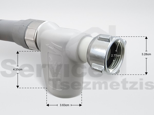 Gallery image 2 of ΣΩΛΗΝΑΣ ΠΑΡΟΧΗΣ  ΠΛΥΝΤΗΡΙΟΥ ΠΙΑΤΩΝ ΜΕ AQUA STOP ZANUSSI 1115765123