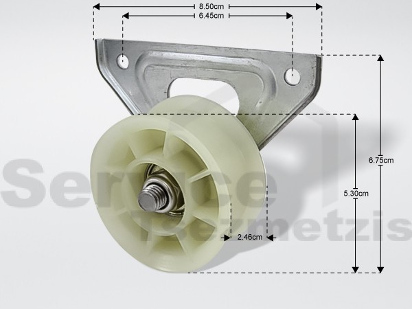 Gallery image 1 of ΤΡΟΧΑΛΙΑ ΜΟΤΕΡ ARISTON INDESIT 113879