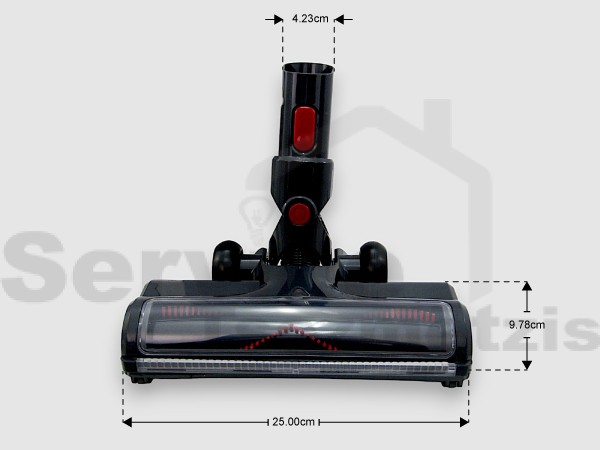 Gallery image 1 of ΓΝΗΣΙΟ ΠΕΛΜΑ TURBO ΜΕ ΒΟΥΡΤΣΑ ΣΚΟΥΠΑΣ TEFAL ROWENTA FS-9100040195