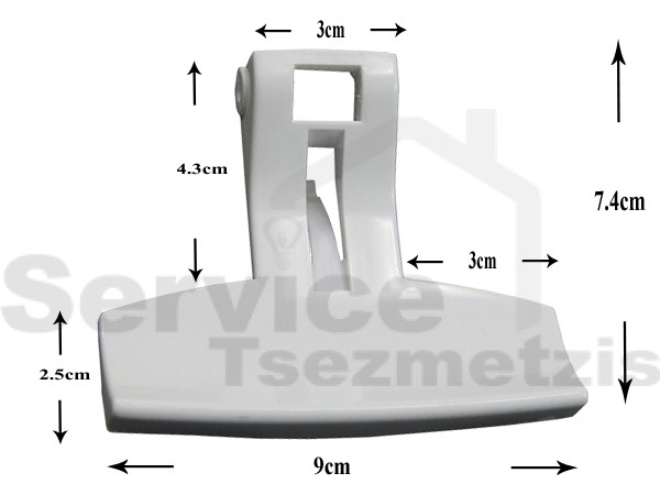 Gallery image 1 of ΚΛΕΙΣΤΡΟ ΠΛΥΝΤΗΡΙΟY ΡΟΥΧΩΝ WHIRLPOOL 481249818738