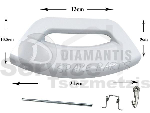 Gallery image 1 of ΚΛΕΙΣΤΡΟ ΠΛΥΝΤΗΡΙΟΥ ΡΟΥΧΩΝ ΛΕΥΚΟ ARISTON INDESIT HOTPOINT C00287785