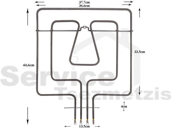 Gallery image 1 of ΓΝΗΣΙΑ ΑΝΤΙΣΤΑΣΗ ΚΟΥΖΙΝΑΣ ΑΝΩ SIEMENS 2700W 230V 00776188