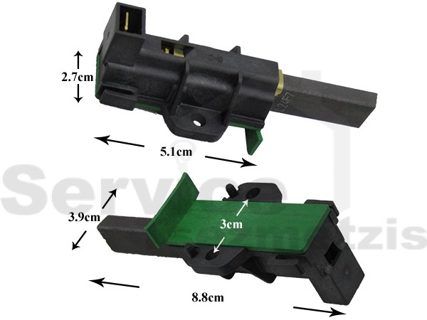 Gallery image 1 of ΚΑΡΒΟΥΝΑΚΙΑ ΠΛΥΝΤΗΡΙΟΥ ΡΟΥΧΩΝ  BEKO ARCELIK 6,3X12,5X39MM