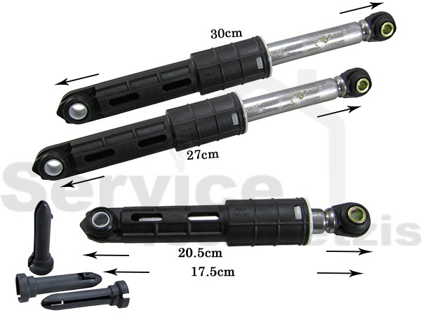 Gallery image 1 of ΑΜΟΡΤΙΣΕΡ ΠΛΥΝΤΗΡΙΟY ΡΟΥΧΩΝ SIEMENS BOSCH SET 3 ΤΕΜ.80N 00742719