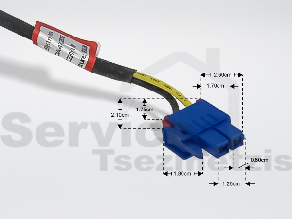 Gallery image 2 of ΑΝΤΙΣΤΑΣΗ ΑΠΟΨΥΞΗΣ ΨΥΓΕΙΟΥ SAMSUNG 220V 250W DA47-00263E