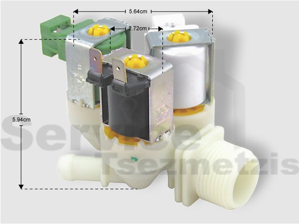 Gallery image 2 of ΒΑΛΒΙΔΑ ΠΛΥΝΤΗΡΙΟY ΡΟΥΧΩΝ  ZANUSSI ΤΡΙΠΛΗ ΕΥΘΕΙΑ ΦΥΣΣΑ 12-14ΜΜ