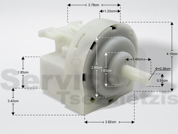 Gallery image 1 of ΠΡΕΣΟΣΤΑΤΗΣ ΠΛΥΝΤΗΡΙΟΥ ΡΟΥΧΩΝ SIEMENS ΒΟSCH 10009438