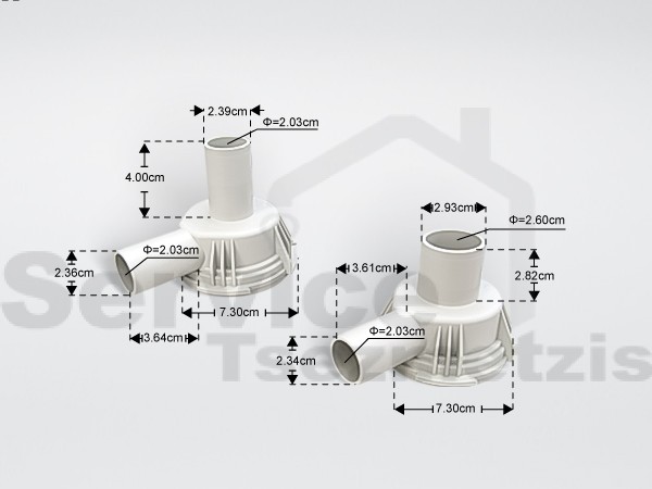 Gallery image 2 of ΑΝΤΛΙΑ ΠΛΥΝΤΗΡΙΟΥ ΡΟΥΧΩΝ HANNING DPS25R-039 KIT 240V 30W 8339140