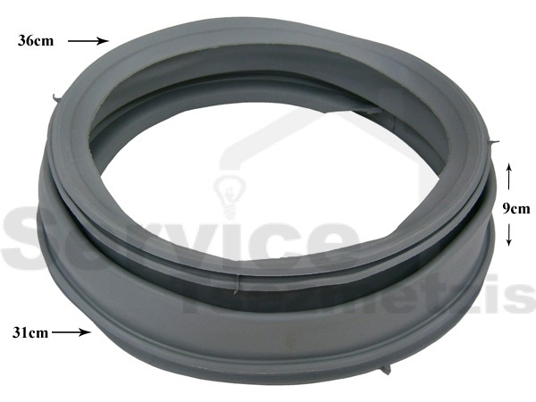 Gallery image 1 of ΛΑΣΤΙΧΟ ΠΟΡΤΑΣ ΠΛΥΝΤΗΡΙΟY ΡΟΥΧΩΝ PHILCO ARISTON INDESIT 114200665