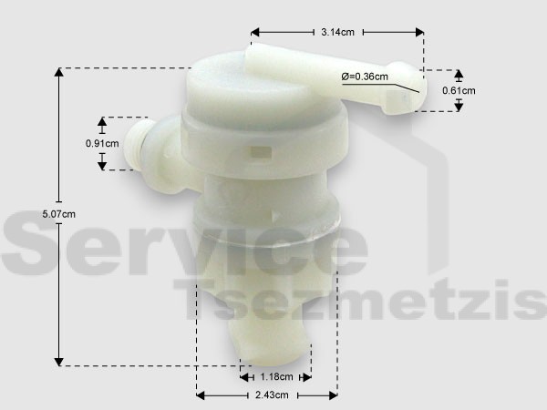 Gallery image 1 of ΒΑΛΒΙΔΑ ΑΝΤΕΠΙΣΤΡΟΦΗ ΚΑΦΕΤΙΕΡΑΣ KENWOOD DELONGHI 7313260161